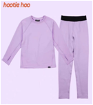 Hootie Hoo Kids Torrent Fleece Set紫