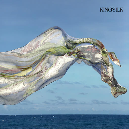  【3-5天发货】「比亲吻更柔软」钱皇 桑蚕丝丝巾 小方巾/中方巾/大方巾/超大方巾/沙滩巾 商品图8