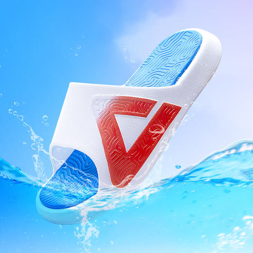 【李月汝同款拖鞋】匹克态极拖鞋男鞋女鞋情侣鞋夏季休闲凉拖鞋外穿沙滩拖鞋轻便透气ET42057L/ET42058L 商品图3