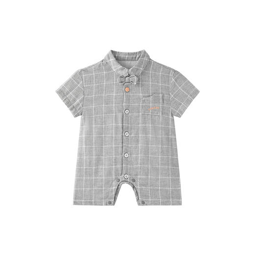 【商场同款】英氏婴儿哈衣夏季柔软透气连体衣2024新款婴儿衣服 商品图4