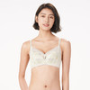 都市丽人自然舒适3D创新花形杯内衣女蕾丝文胸B杯适穿3/4杯薄款无钢圈三排扣LB42C7 商品缩略图1