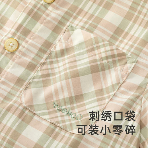 【商场同款】英氏童装上衣夏季纯棉短袖衬衫男宝衣服春夏新款 商品图3