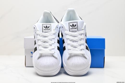 阿迪达斯Adidas Originals Superstar三叶草贝壳头经典低帮百搭休闲运动板鞋B27140男女鞋 商品图6