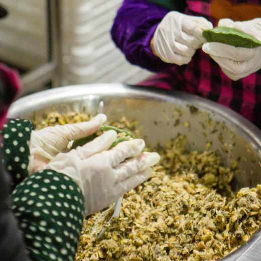 雪菜春笋艾饺 鲜香上市 春天的味道 商品图2