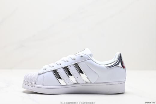 阿迪达斯Adidas Originals Superstar三叶草贝壳头经典低帮百搭休闲运动板鞋B27140男女鞋 商品图2