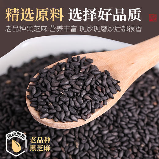 黑芝麻粉黑芝麻糊冲饮即食营养早餐饱腹代餐粉拌酸奶吃速食冲泡 商品图2