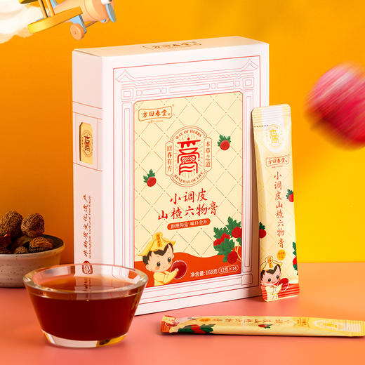 【分销】方回春堂小调皮山楂六物膏  可冲服  可直饮 吃饭香  添活力 商品图0