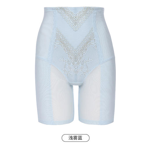 都市丽人美体纤塑强塑束裤女蕾丝+网纱塑身无平角束裤LT44B7 商品图12