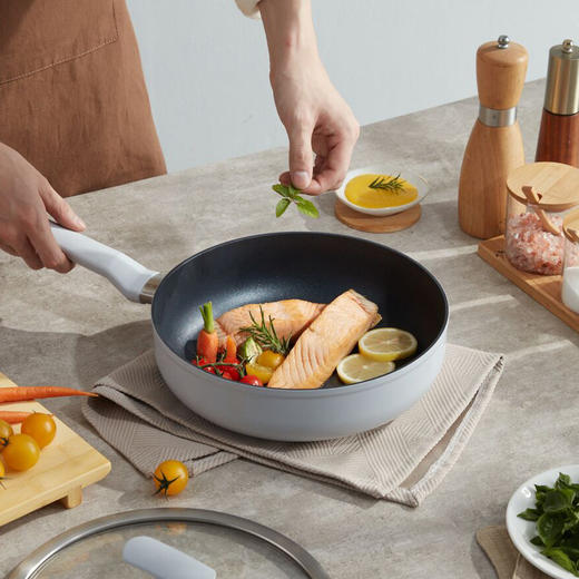 意大利尚尼 | 独有IHC智能恒温技术‼️不沾不焦不糊少油烟❗️秝客Pro系列深煎锅 炒锅 本位锅 商品图6