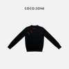 COCO ZONE国风盘扣斜襟设计感立领羊毛针织衫 CC2A0150 商品缩略图1