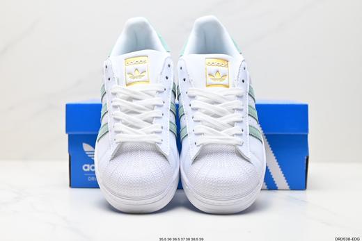 阿迪达斯Adidas Originals Superstar三叶草贝壳头经典低帮百搭休闲运动板鞋B27140男女鞋 商品图6