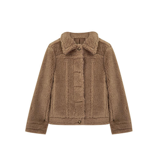 N°28 气质短款泰迪大衣保暖舒适毛呢外套 8352D835 商品图2