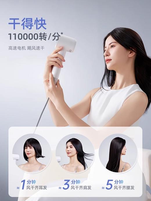 【等离子高速吹风机】蓝宝等离子高速吹风机BP-FT01 5亿等离子锁水护发 1min高速干发 减少毛躁 一键智能清洁 商品图2