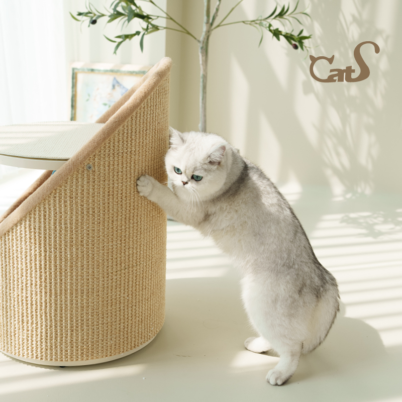 CatS树墩墩 剑麻抓筒猫窝 剑麻猫爬架猫抓柱