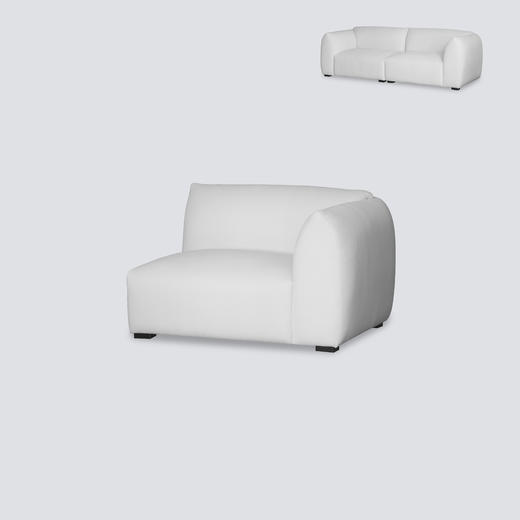 NS家居 ns furniture软包布艺组合沙发 NSSF-5484 商品图2
