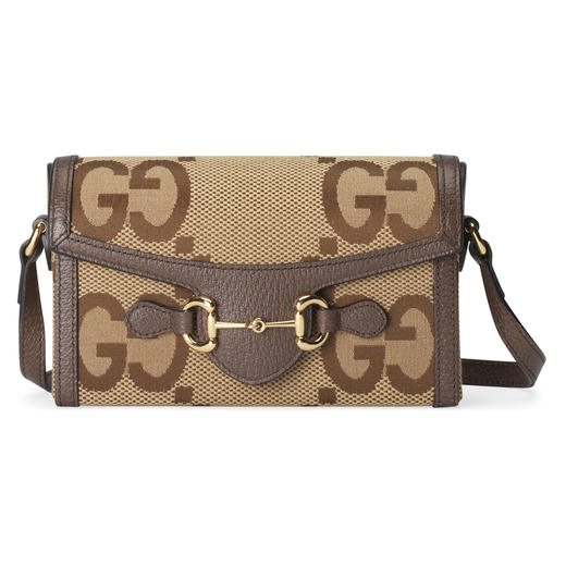 GUCCI 古驰 男女通用马衔扣1955系列超级双G迷你手袋 混色 699296 UKMBG 2572 商品图0