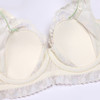 都市丽人自然舒适内衣女蕾丝文胸B杯适穿3/4杯超薄款速干软钢圈三排扣LB43C1 商品缩略图9