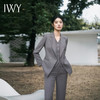 IWY/春秋时尚干练灰色西装马甲三件套气质商务总裁正装通勤工作服C14224+P24224+M14224 商品缩略图3