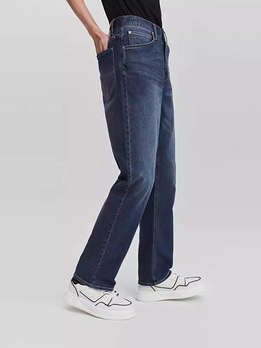 Lee753舒适直脚精玉透凉中蓝色男牛仔裤LMB241753P6600FA05196 商品图1