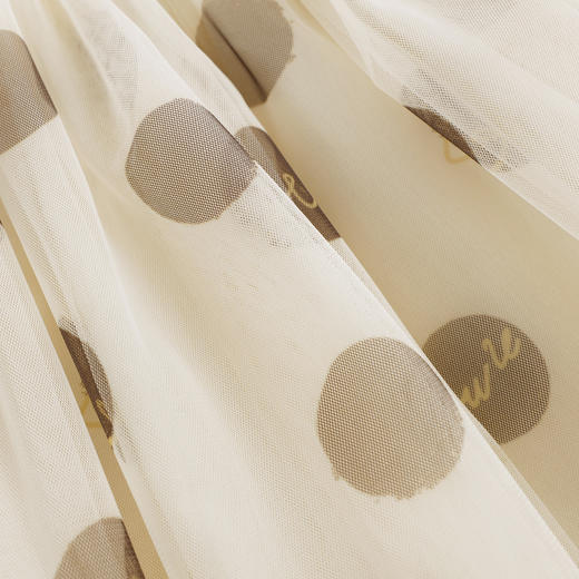 【马克珍妮芦芙】女童米咖波点轻盈网纱短裙半身裙夏装新款240732 商品图3