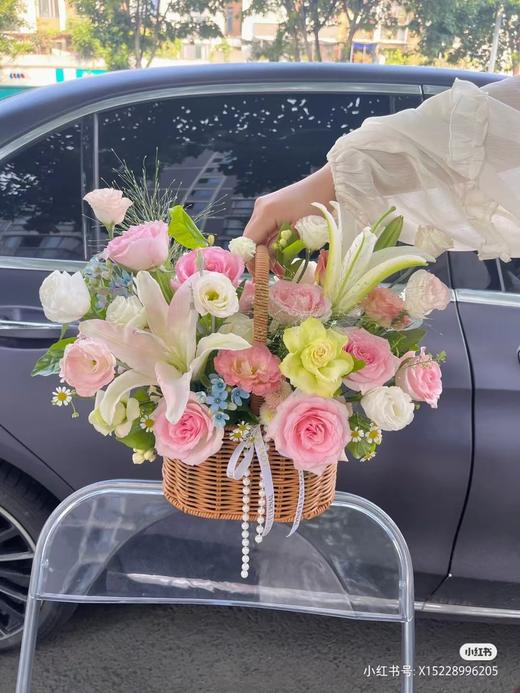 女神收获幸福花篮 商品图1