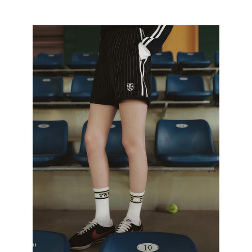 TeenieWeenie小熊卡通条纹短裤女夏季女休闲裤TTTH246413N 商品图0