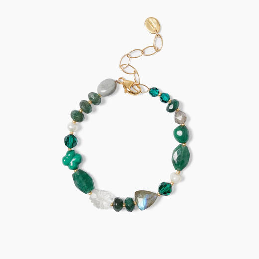 北京仓｜Chan Luu-VIOLA-拉长石 砂金石 手链［美国设计师］ 商品图2