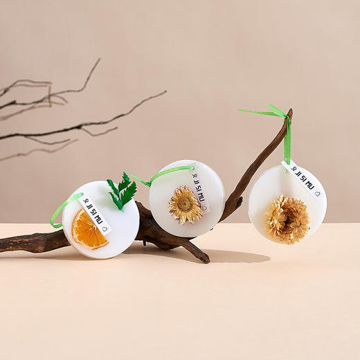 「礼盒装！无火香薰蜡片套装」礼物卧室衣柜干花固体香膏礼盒居家日用除味挂件伴手礼 商品图3