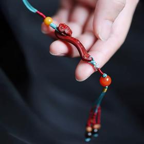 紫檀【如意】挂件