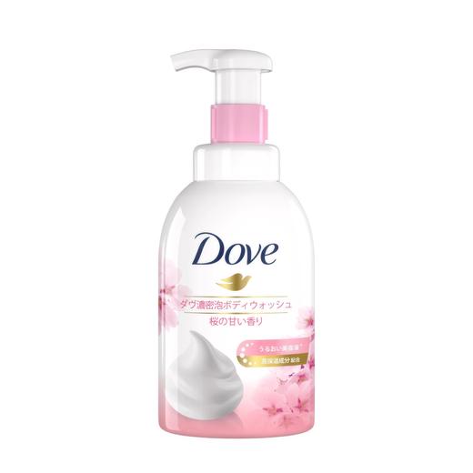 多芬 浓密沐浴泡泡樱花甜香400ml/瓶 商品图0