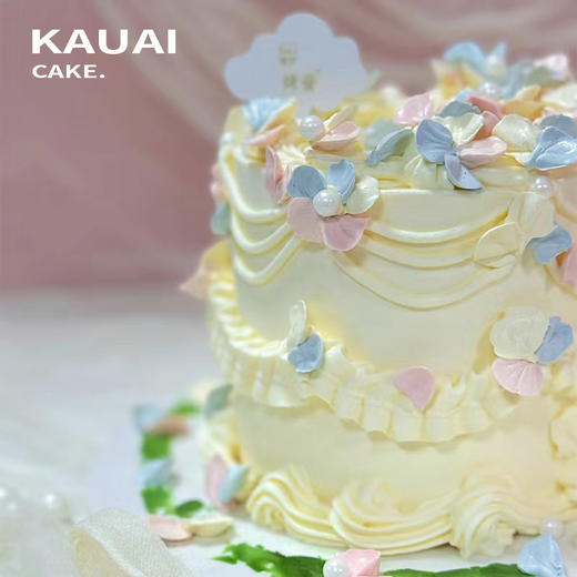 烤爱·女神系列·生日蛋糕·春日来信花样年华韩式裱花·奶油·聚会生日节日【仅限深圳同城配送】 商品图1