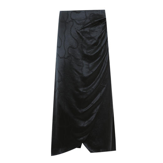 EITIE爱特爱夏季新款气质修身显瘦高腰半身裙7406101 商品图5