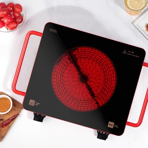 米技（MIJI）米技电陶炉电磁炉不挑锅具 双圈定时 低辐射家用大火力升级款2000w两件套 商品图3