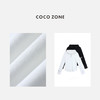 COCO ZONE2024国风半开襟连帽袖口设计感时尚长袖T恤CC1A0382 商品缩略图2