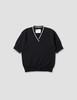 MHL 黑色汉麻复古校服式针织衫 商品缩略图7