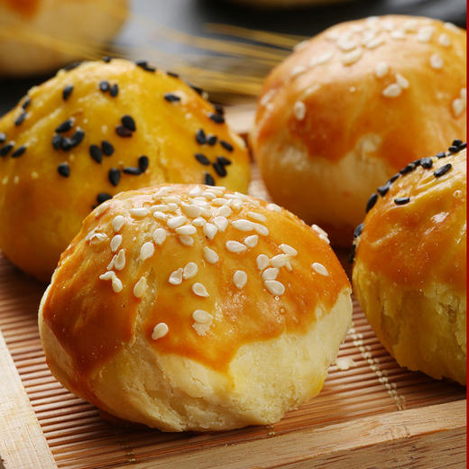 【手工制作！酥皮点心糕栗饼】不单独添加蔗糖，入口即化，超好吃！酥皮点心糕栗饼板栗传统老式酥饼糕点零食营养早餐 商品图0