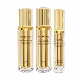 芮呵诗雅金颜臻萃眼霜14g(228元）+润肤水198元+精萃乳218元+润美洁面价值118元