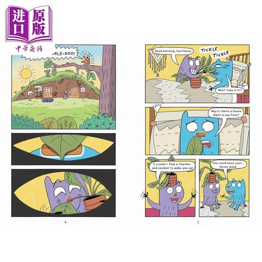 【中商原版】桥梁漫画 考拉袋熊冒险记 1Go To WizardS Wharf 英文原版 儿童图画图像小说 漫画故事读物 精装进口 6-9岁 商品图1