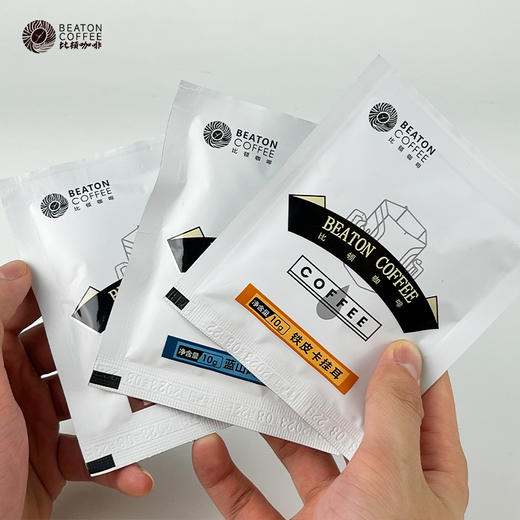 比顿咖啡  臻享挂耳咖啡礼盒 铁皮卡挂耳 日晒挂耳 蓝山风味挂耳+精品咖啡杯一套 商品图3