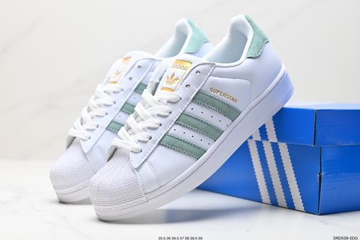 阿迪达斯Adidas Originals Superstar三叶草贝壳头经典低帮百搭休闲运动板鞋B27140男女鞋 商品图7