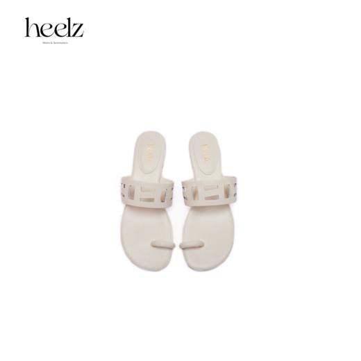 heelz设计师手工鞋履 ｜Hebe极简几何镂空平底跟凉鞋羊皮小众女鞋 商品图2