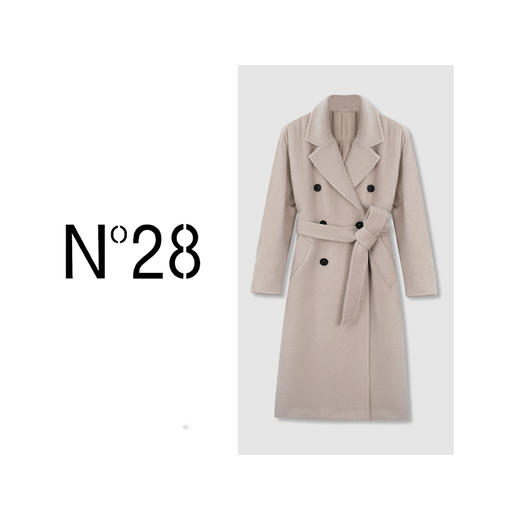 【破价】N°28【奢华贵妇801大衣】百搭毛呢大衣气质时尚外套 8352D823 商品图1