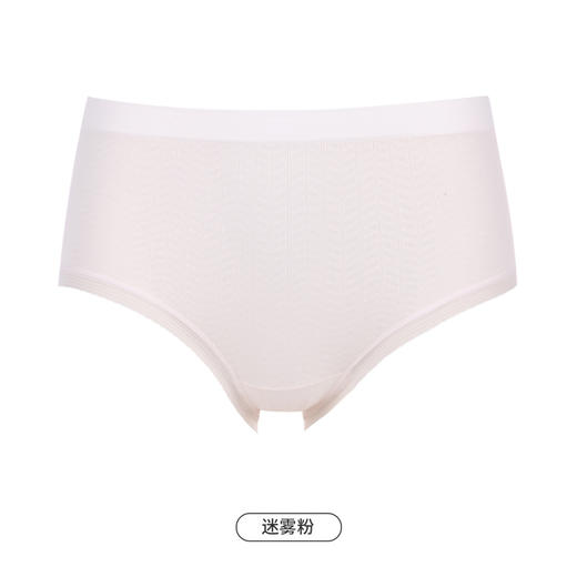 都市丽人健康一体美臀一体无缝内裤女无缝面料女士内裤中腰平角内裤LK45F2 商品图11