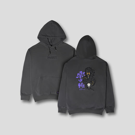 灵龙 微绒连帽卫衣「宽松版型，喜欢合身拍小一码」 商品图0