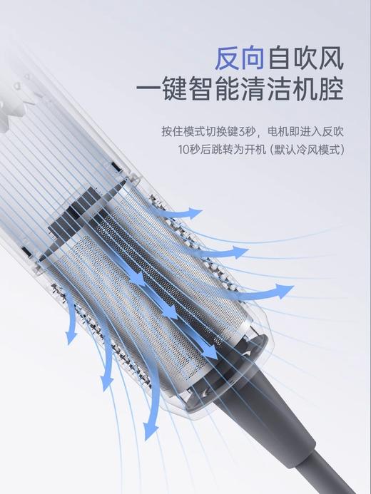 【等离子高速吹风机】蓝宝等离子高速吹风机BP-FT01 5亿等离子锁水护发 1min高速干发 减少毛躁 一键智能清洁 商品图5