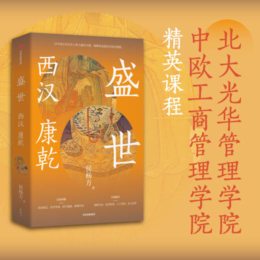 盛世 西汉 康乾 侯杨方著 探险家 式的新历史学者 北大光华管理学院精英课程 喜马拉雅课程百万播放量 商品图1