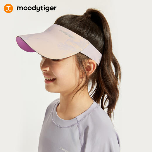 【专属】moodytiger儿童空顶帽24夏新款男女童3D可折叠轻便遮阳防晒帽42532403 商品图0