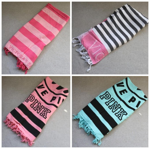 简单粗暴的 第四波 哈！维多利亚 大规格的 125*150cm 沙滩巾 4色入 商品图0