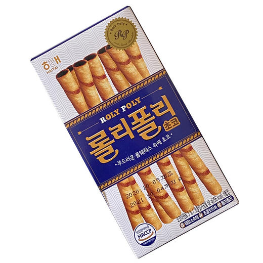 韩国进口海太巧克力味夹心蛋卷62g 商品图3