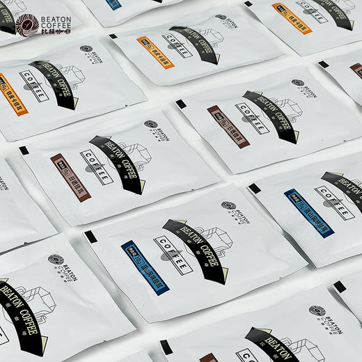 比顿咖啡  臻享挂耳咖啡礼盒 铁皮卡挂耳 日晒挂耳 蓝山风味挂耳+精品咖啡杯一套 商品图2